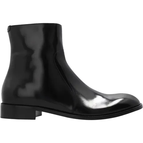 Ankle Boots in Checkered Style , male, Sizes: 7 UK - Maison Margiela - Modalova