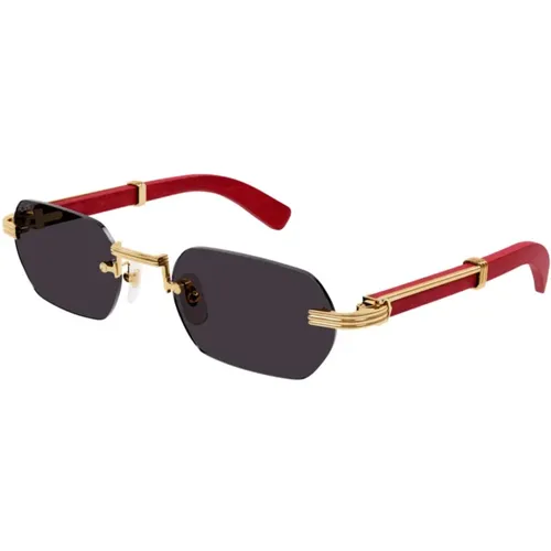 Sunglasses, unisex, , Size: ONE SIZE Sunglasses - Cartier - Modalova