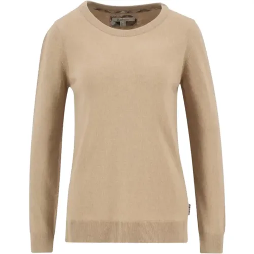 Round-neck Knitwear, female, , Size: M T-Shirts - Barbour - Modalova