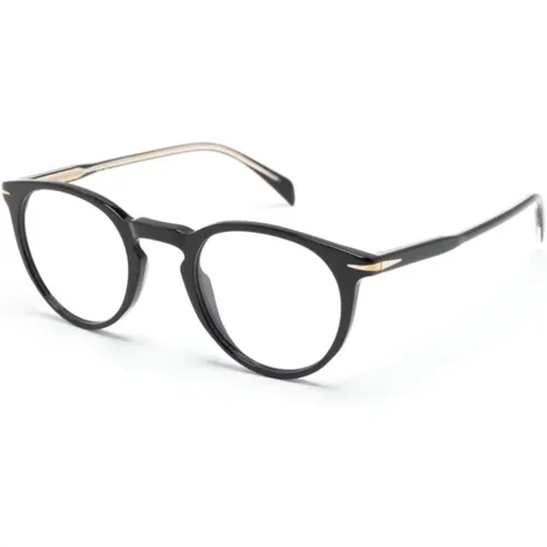 Glasses, male, , Size: 47 MM Stylish Optical Frame for Everyday Use - Eyewear by David Beckham - Modalova