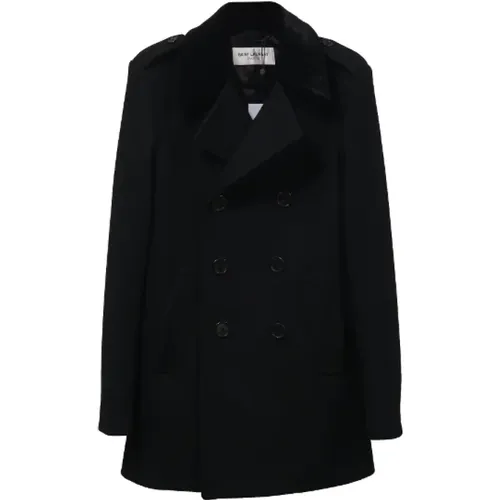 Pre-owned Wool outerwear , male, Sizes: 3XS - Yves Saint Laurent Vintage - Modalova