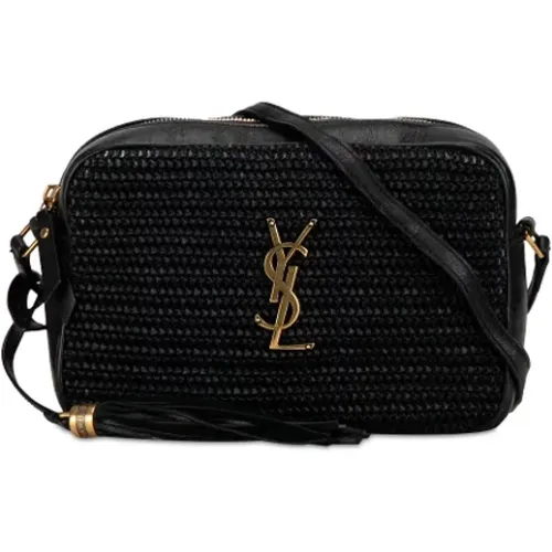 Pre-owned Rattan crossbody-taschen - Yves Saint Laurent Vintage - Modalova