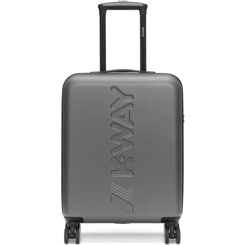 Cabin Bags, female, , Size: ONE SIZE Travel Cabin Trolley with 360° Wheels - K-way - Modalova