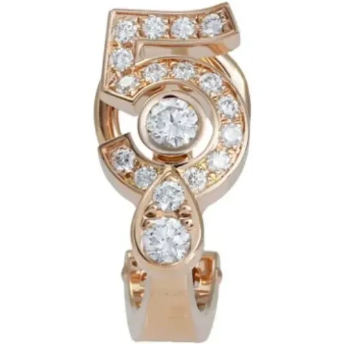 Pre-owned Jewellery, female, , Size: ONE SIZE Pre-owned Rose Gold chanel-jewelry - Chanel Vintage - Modalova