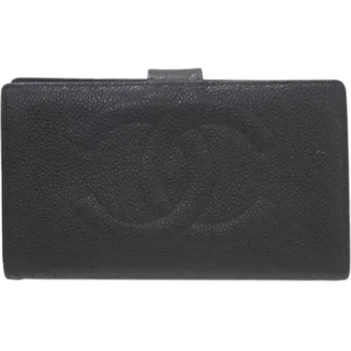 Pre-owned Wallets, female, , Size: ONE SIZE Pre-owned Leather wallets - Chanel Vintage - Modalova