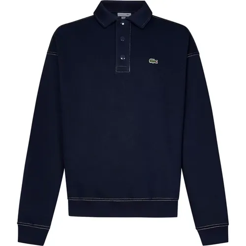 Polo Sweater with Crocodile Patch , male, Sizes: S, XS - Lacoste - Modalova