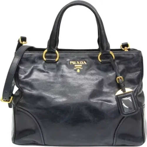 Pre-owned Leather prada-bags , female, Sizes: ONE SIZE - Prada Vintage - Modalova