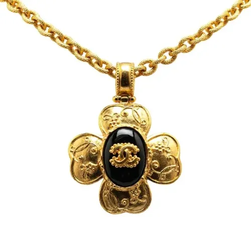 Pre-owned Jewellery, female, , Size: ONE SIZE Pre-owned Metal necklaces - Chanel Vintage - Modalova