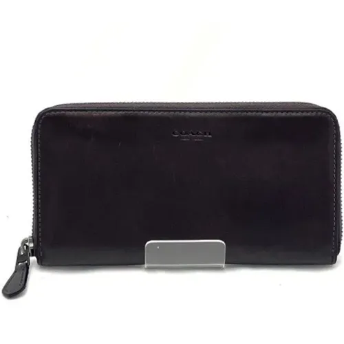 Pre-owned Wallets, female, , Size: ONE SIZE Pre-owned Leather wallets - Coach Pre-owned - Modalova