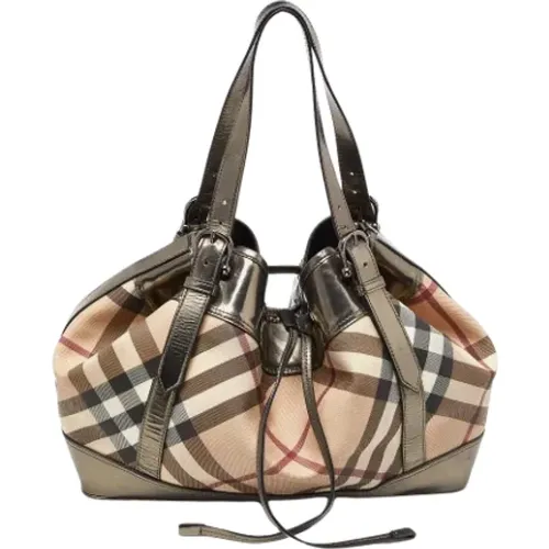 Pre-owned Leather burberry-bags , female, Sizes: ONE SIZE - Burberry Vintage - Modalova