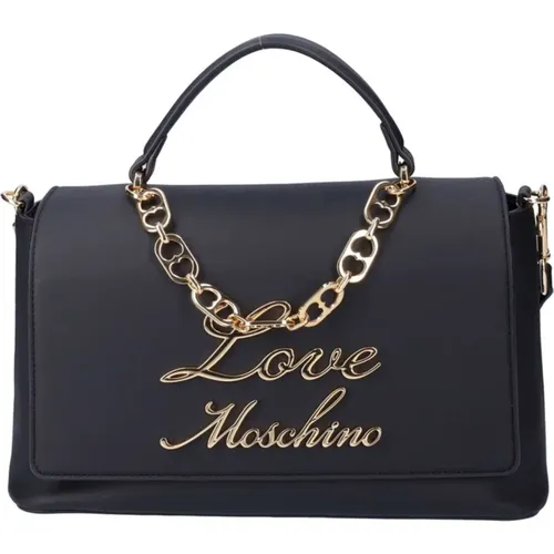 Handbags, female, , Size: ONE SIZE Synthetic Women's Handbag - Moschino - Modalova