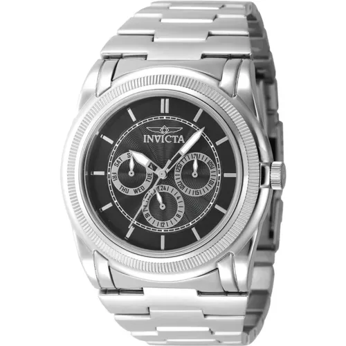 Slim Quartz Watch - Grey Dial , male, Sizes: ONE SIZE - Invicta Watches - Modalova