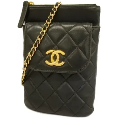 Pre-owned Leather chanel-bags , female, Sizes: ONE SIZE - Chanel Vintage - Modalova