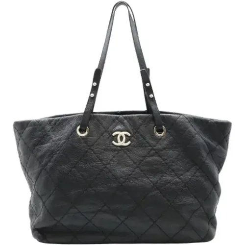 Pre-owned Tote Bags, female, , Size: ONE SIZE Pre-owned Leather chanel-bags - Chanel Vintage - Modalova