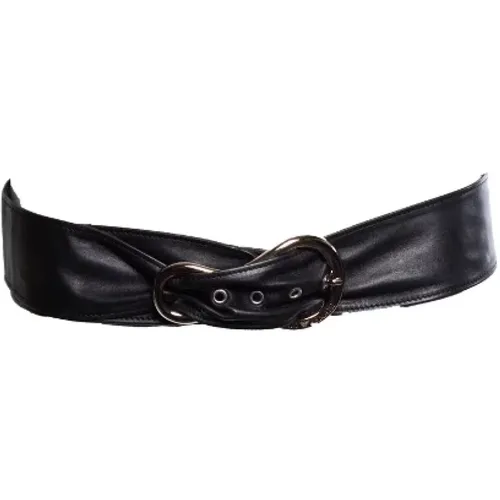 Pre-owned Belts, female, , Size: ONE SIZE Pre-owned Leather belts - Armani Pre-owned - Modalova