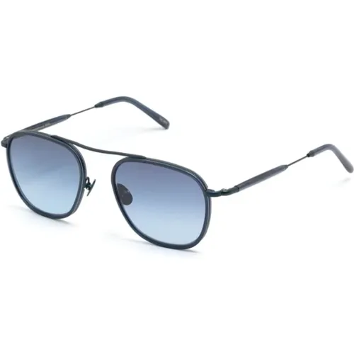 Sunglasses, unisex, , Size: 53 MM Navy Sunglasses - Moscot - Modalova