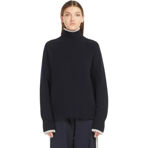 Luxuriöser Woll-Turtleneck-Pullover , Damen, Größe: L - Max Mara - Modalova