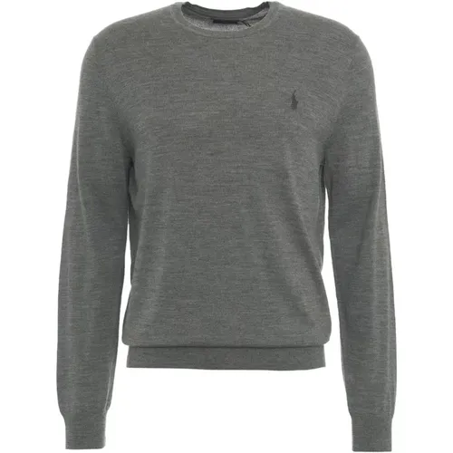 Grey Knitwear Aw24 , male, Sizes: 2XL, L - Ralph Lauren - Modalova