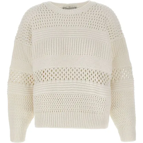 Cotton Sweater with Crew Neck , female, Sizes: L, M - Iceberg - Modalova