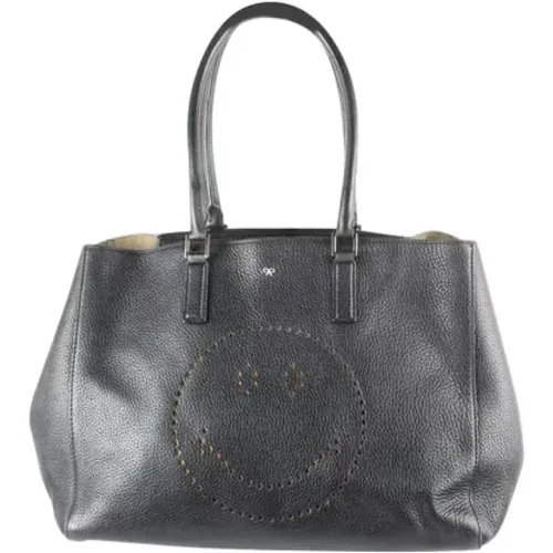 Pre-owned Leather totes , female, Sizes: ONE SIZE - Anya Hindmarch Pre-owned - Modalova
