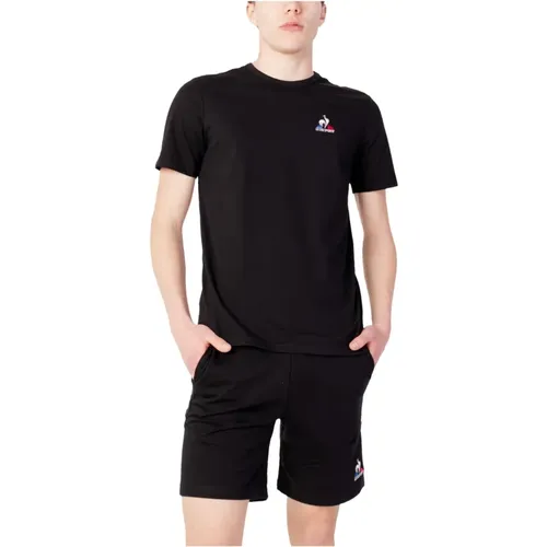 T-Shirts , male, Sizes: M, S, XL, L, 2XL - Le Coq Sportif - Modalova