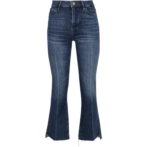 Flared Mini Boot Cascade Jeans , Damen, Größe: W26 - Frame - Modalova