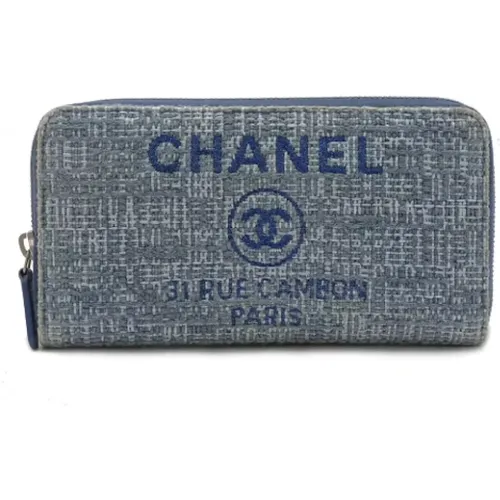 Pre-owned Leather wallets , female, Sizes: ONE SIZE - Chanel Vintage - Modalova