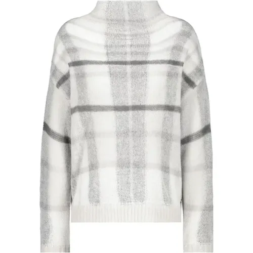 Stylischer Pullover , Damen, Größe: L - monari - Modalova