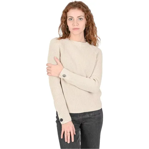 Cotton Womens Sweater , female, Sizes: L, S, M, XS - Hugo Boss - Modalova
