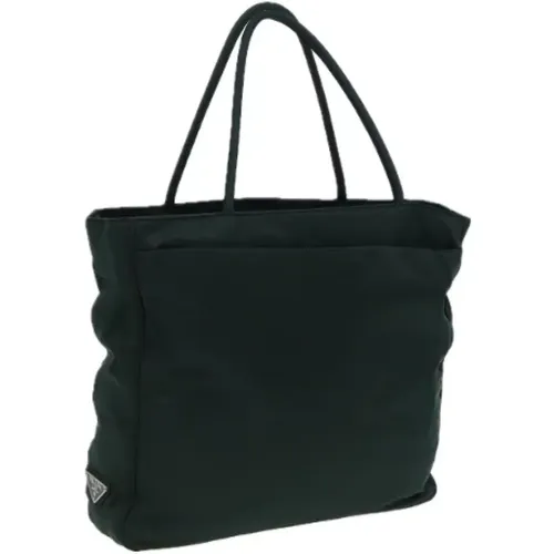 Pre-owned Tote Bags, female, , Size: ONE SIZE Pre-owned Nylon handbags - Prada Vintage - Modalova