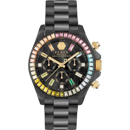 Nobile Lady Rainbow Chrono Watch , female, Sizes: ONE SIZE - Philipp Plein - Modalova