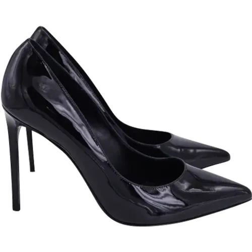 Pre-owned Pumps, female, , Size: 8 US Pre-owned Leather heels - Yves Saint Laurent Vintage - Modalova