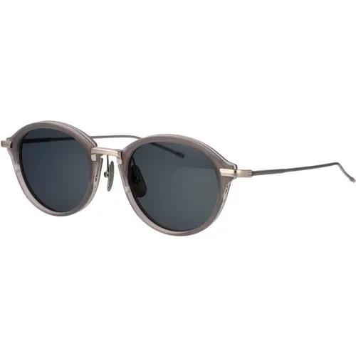 Sunglasses, male, , Size: 49 MM Stylish Sunglasses Ues011A-G0003 - Thom Browne - Modalova