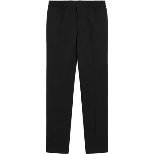 Wool Trousers with Elasticated Waistband , male, Sizes: M, XL - Ami Paris - Modalova