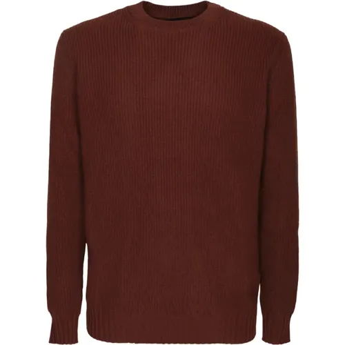 Knitwear Roundneck Pullover Aw23 , male, Sizes: 2XL, XL - Dell'oglio - Modalova