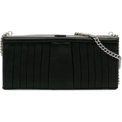 Pre-owned Wallets, female, , Size: ONE SIZE Pre-owned Leather crossbody-bags - Christian Louboutin Pre-owned - Modalova