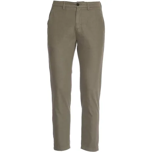 Chinos, male, , Size: W30 Slim Fit Turtledove Trousers - Department Five - Modalova