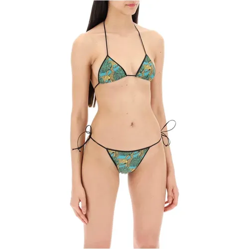 Bikini-Set mit Grafischem Druck , Damen, Größe: S - Reina Olga - Modalova