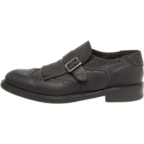 Pre-owned Flats, female, , Size: 11 US Pre-owned Leather flats - Salvatore Ferragamo Pre-owned - Modalova