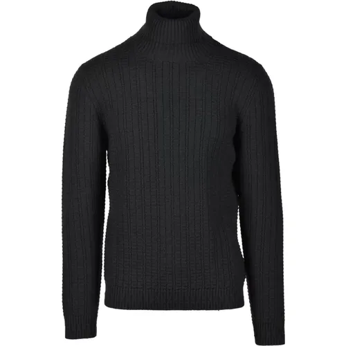 Turtlenecks, male, , Size: M Maglia - Alpha Studio - Modalova