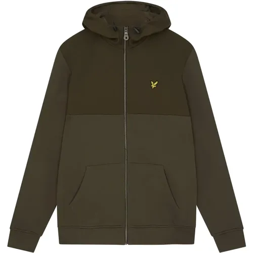 Zip-throughs , Herren, Größe: S - Lyle & Scott - Modalova