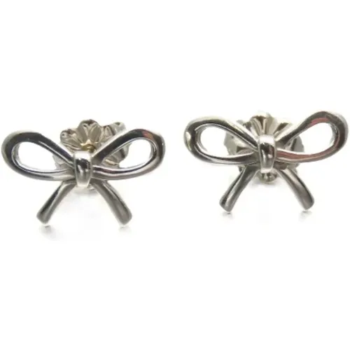 Pre-owned Jewellery, female, , Size: ONE SIZE Pre-owned Metal earrings - Tiffany & Co. Pre-owned - Modalova