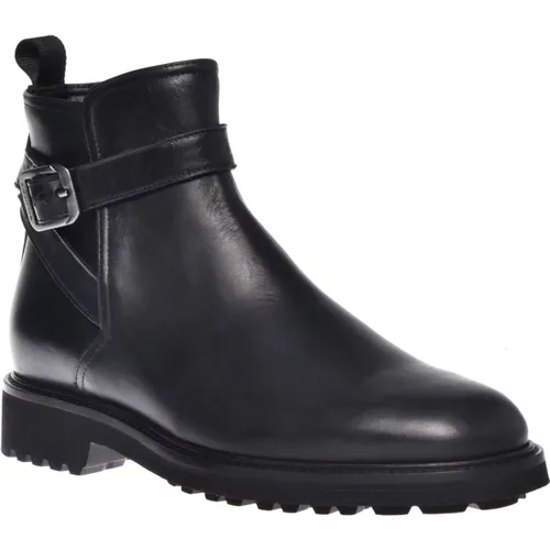 CalfLeather ankle boots , male, Sizes: 6 UK, 10 UK, 7 UK - Baldinini - Modalova