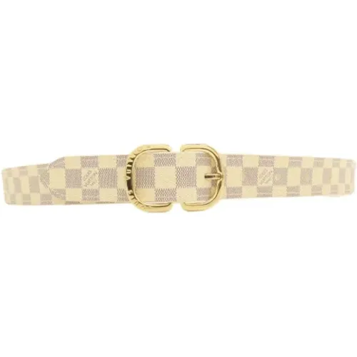 Pre-owned Belts, male, , Size: ONE SIZE Pre-owned Canvas belts - Louis Vuitton Vintage - Modalova