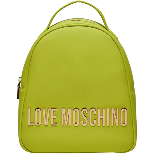 Gelber Rucksack für Frauen - Moschino - Modalova