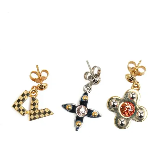 Pre-owned Jewellery, female, , Size: ONE SIZE Pre-owned Metal earrings - Louis Vuitton Vintage - Modalova