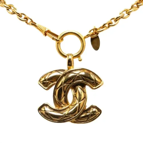 Pre-owned Metal chanel-jewelry , female, Sizes: ONE SIZE - Chanel Vintage - Modalova