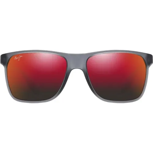 Pailolo Mp-Rm Quadratische Acetat-Sonnenbrille - Maui Jim - Modalova