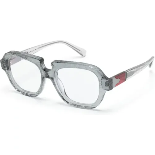 Glasses, unisex, , Size: 53 MM Grey Optical Frame for Everyday Use - Kuboraum - Modalova