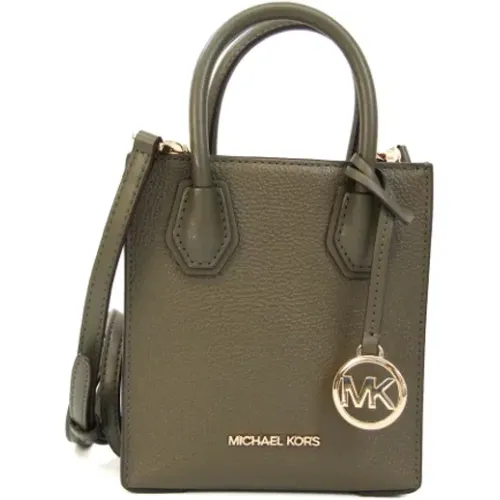 Pre-owned Leather shoppers , female, Sizes: ONE SIZE - Michael Kors Pre-owned - Modalova